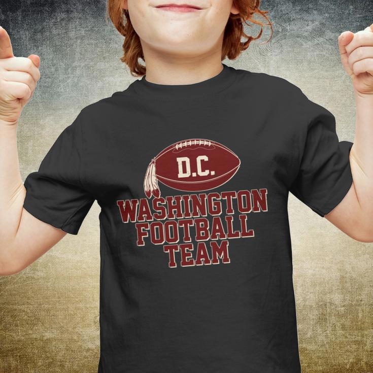 Vintage Distressed Washington Dc Football Team Tshirt Youth T-shirt