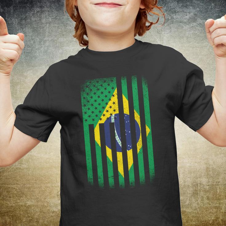 Vintage Flag Of Brazil Tshirt Youth T-shirt