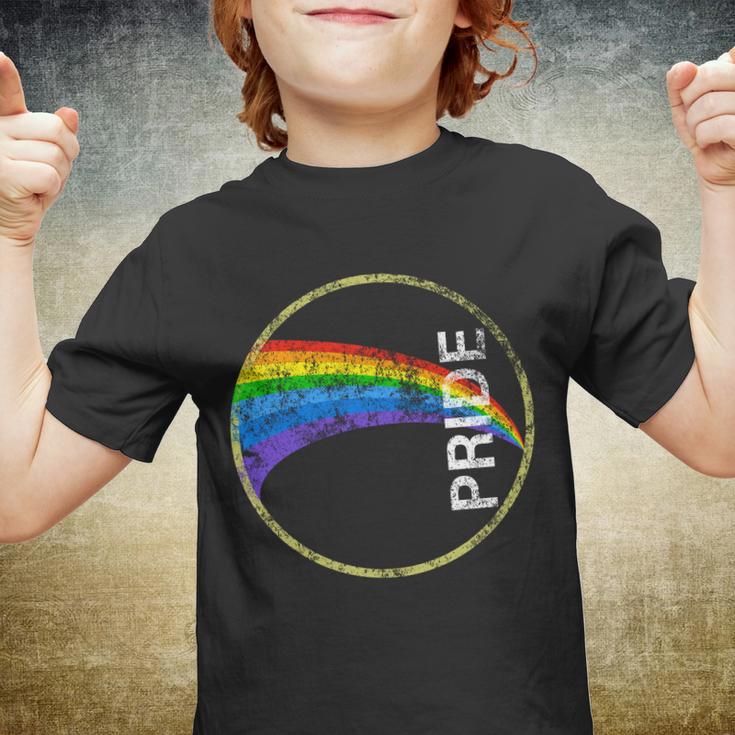 Vintage Rainbow Gay Pride Youth T-shirt