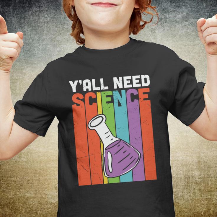 Y’All Need Science Chemistry Teacher Graphic Plus Size Shirt For Teacher Female Youth T-shirt