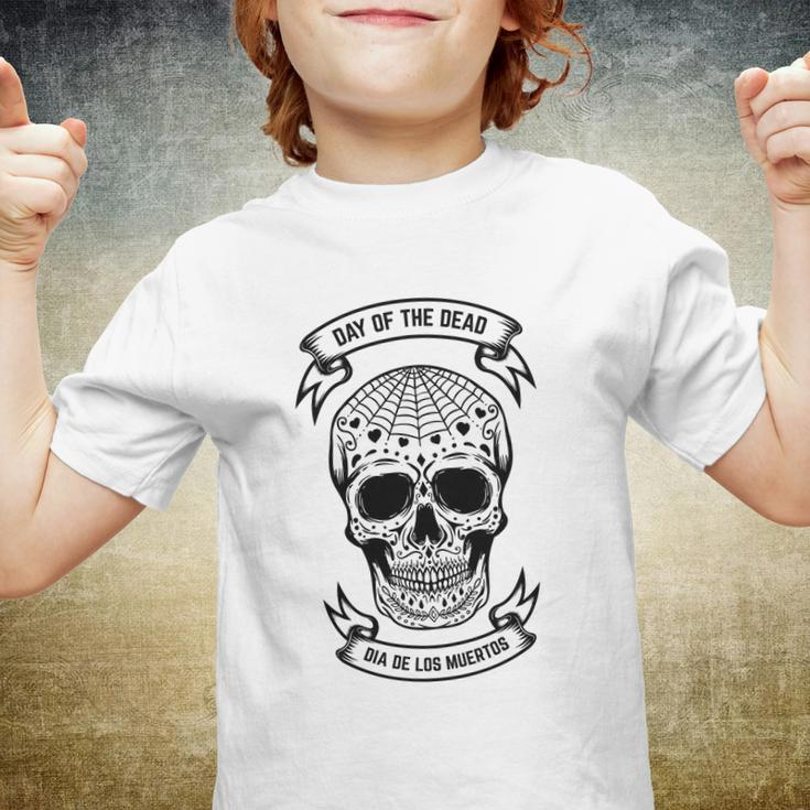 Day Of The Dead Dia De Los Muertos Youth T-shirt