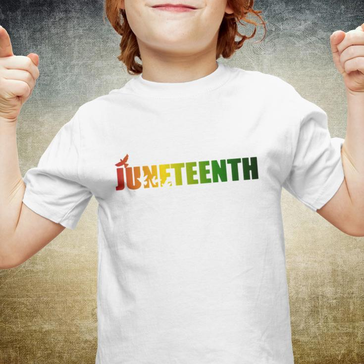 Juneteenth Holiday Logo Youth T-shirt