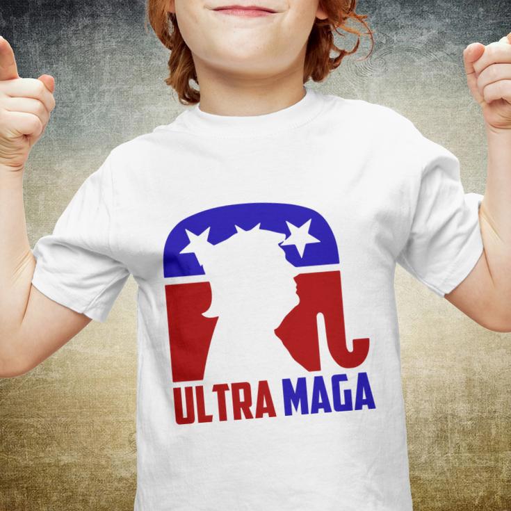 Ultra Maga Shirt Pro Trump Funny Anti Biden Republican Gift Tshirt Youth T-shirt