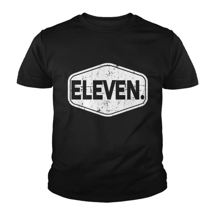 11Th Birthday Of Boy Or Girl 11 Years Old Eleven Youth T-shirt
