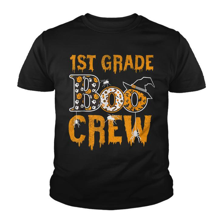 1St Grade Teacher Boo Crew Halloween 1St Grade Teacher  V2 Youth T-shirt