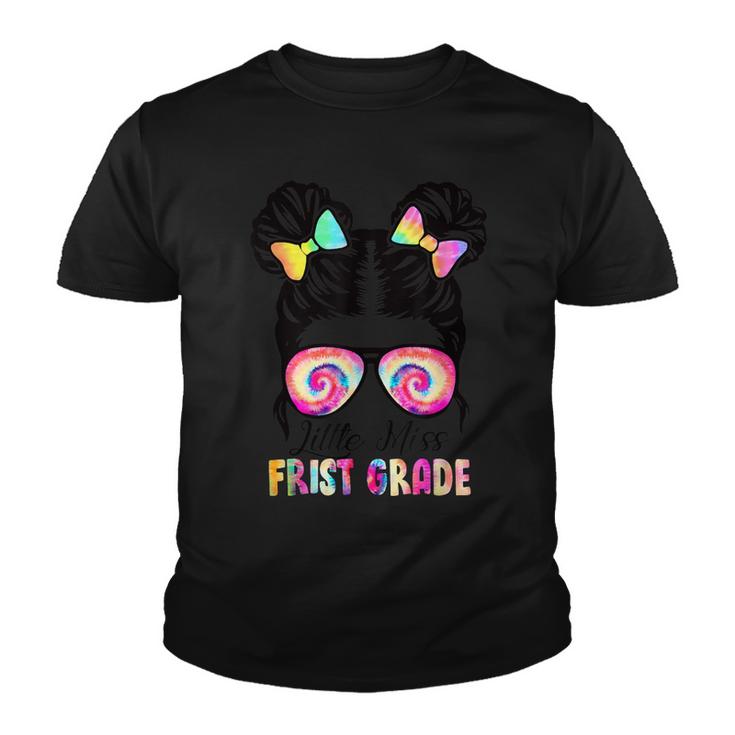 Little Miss First Grade Girls Back To School  1St Grade  Youth T-shirt