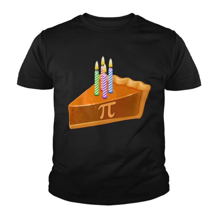 314 Happy Pi Day March 14 Birthday Slice Of Pie Youth T-shirt