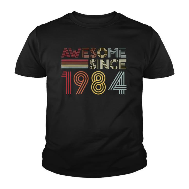 38Th Birthday 1984 Made In 1984 Awesome Since 1984 Birthday Gift Youth T-shirt