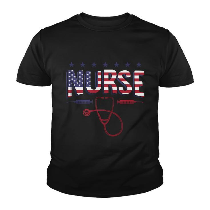 4Th Of July 2021 Or Independence Day Or 4Th Of July Nurse Gift Youth T-shirt