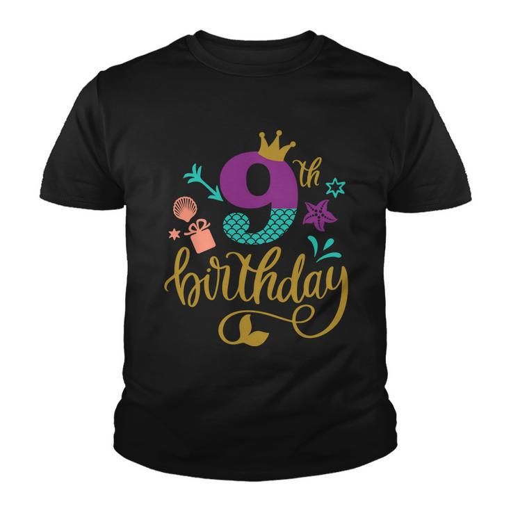 9Th Birthday Cute Graphic Design Printed Casual Daily Basic Youth T-shirt