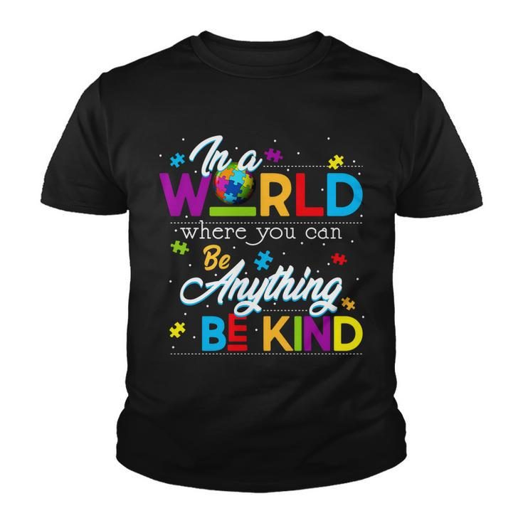 A World With Kindness Autism Awareness Youth T-shirt