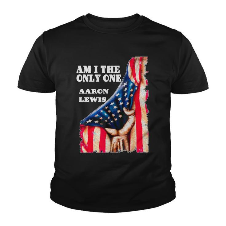 Aaron Lewis Am I The Only One Us Flag Tshirt Youth T-shirt