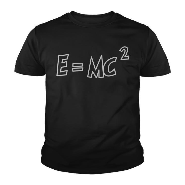 Albert Einstein EMc2 Equation Youth T-shirt
