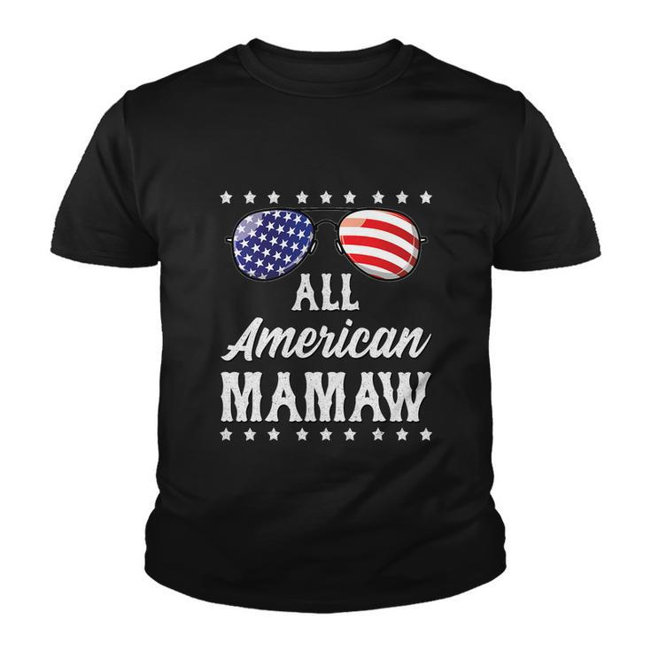 All American Mamaw 4Th Of July Independence Youth T-shirt