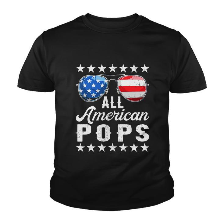 All American Pops Shirts 4Th Of July Matching Outfit Family Youth T-shirt