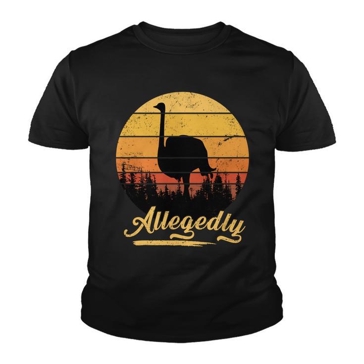 Allegedly Ostrich Retro Tshirt Youth T-shirt