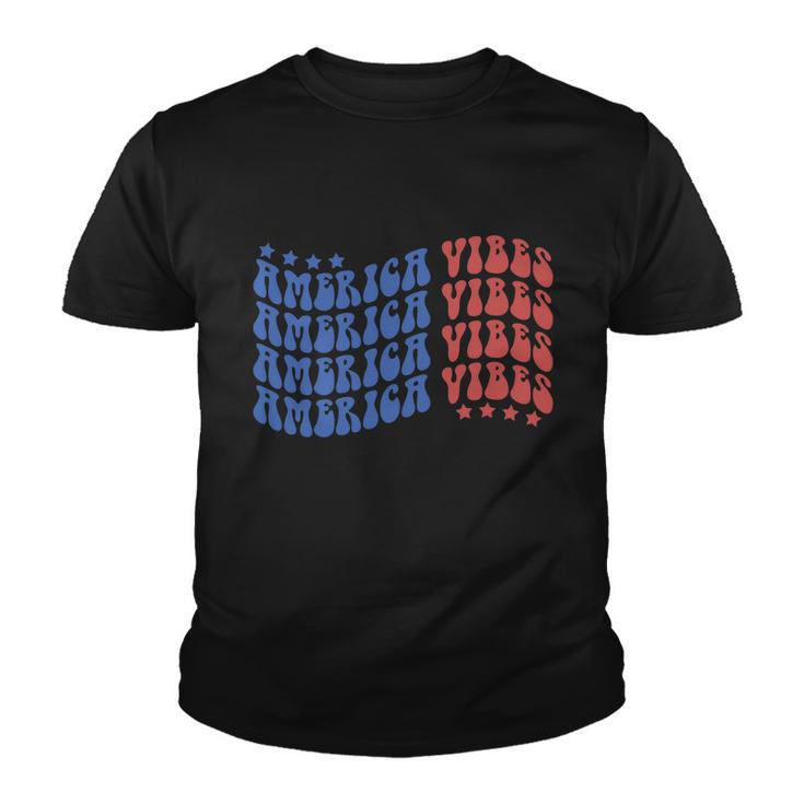 America Vibes 4Th Of July Youth T-shirt