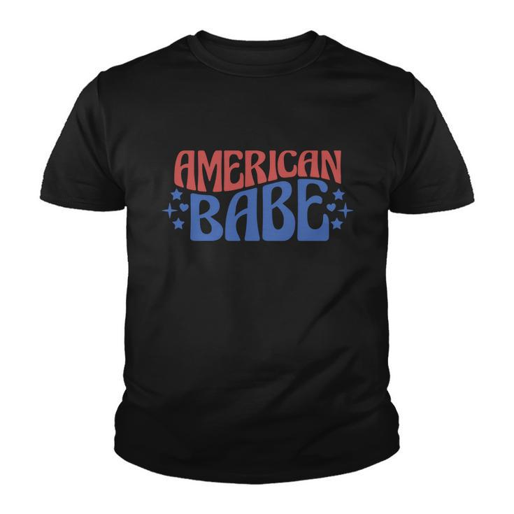 American Babe 4Th Of July V2 Youth T-shirt