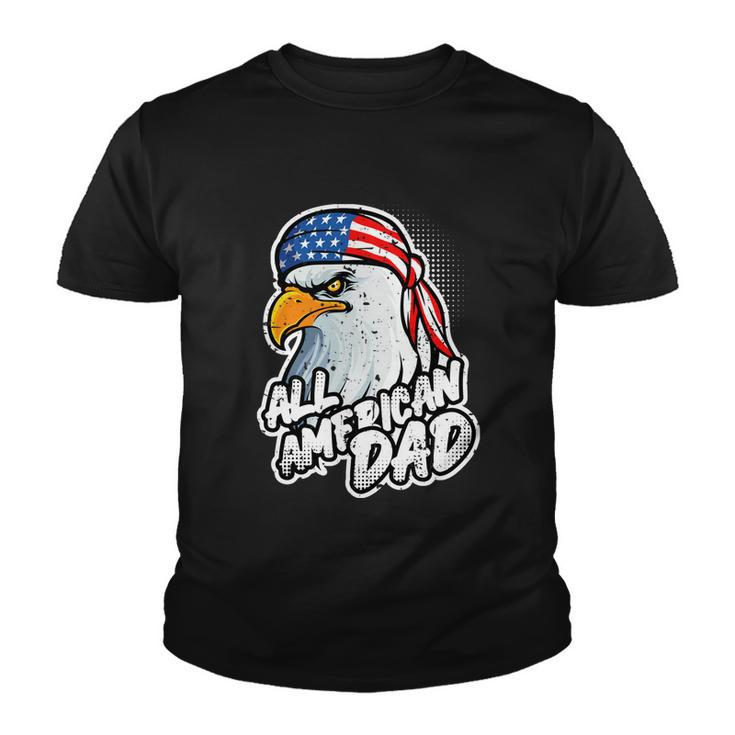 American Bald Eagle Mullet 4Th Of July All American Dad Gift Youth T-shirt