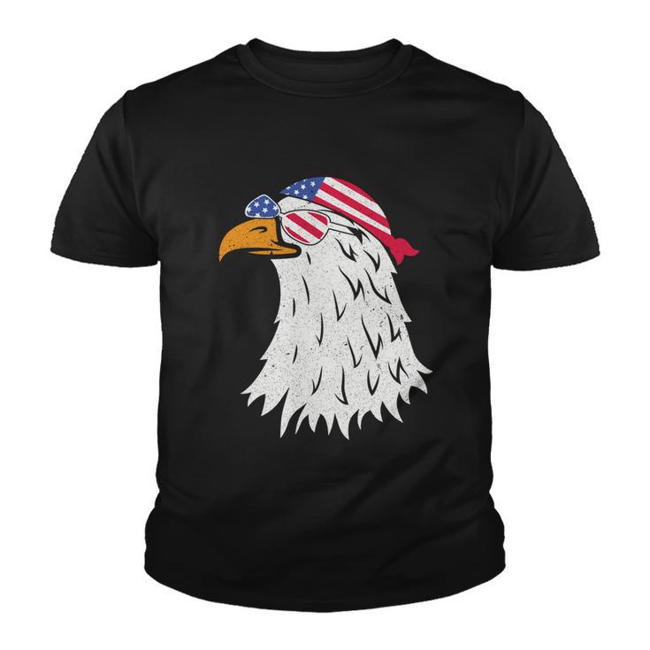 American Bald Eagle Mullet 4Th Of July Vintage Gift Youth T-shirt