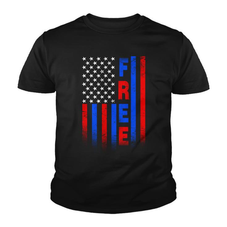 American Pride Freedom Flag Tshirt Youth T-shirt
