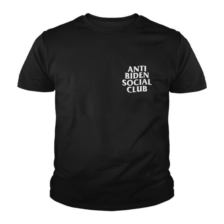 Anti Biden Social Club Tshirt Youth T-shirt