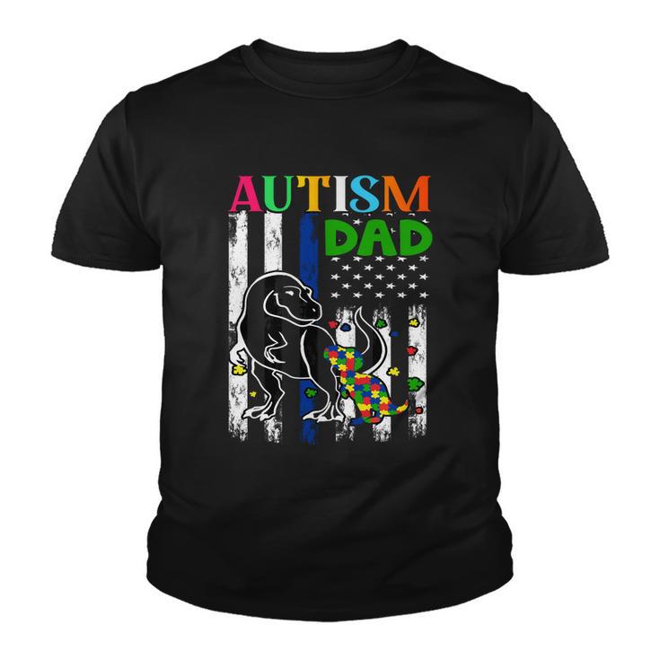 Autism Dad Tshirt Youth T-shirt