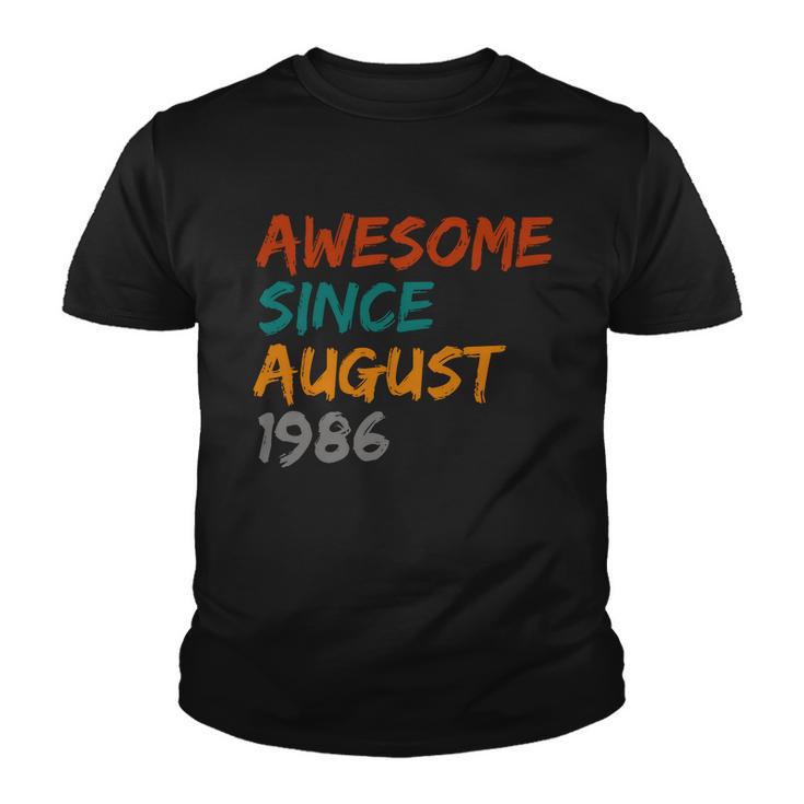 Awesome Since August  V10 Youth T-shirt