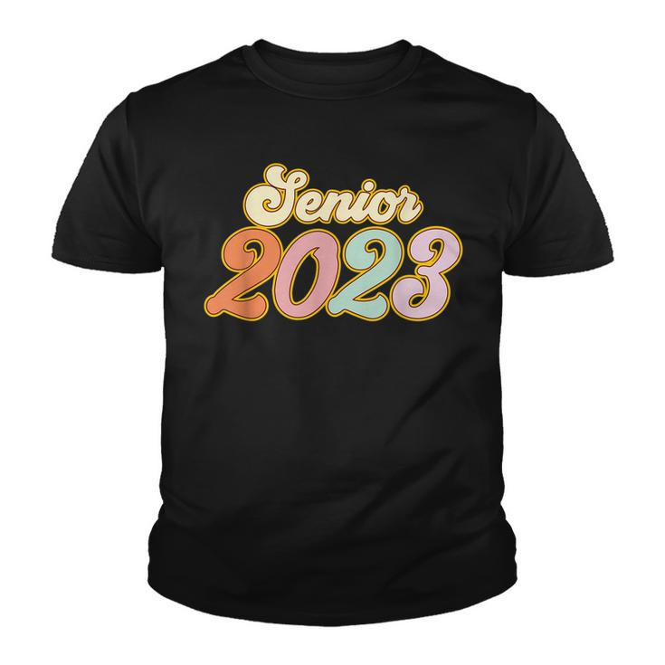 Back To School Senior 2023 Graduation Or First Day Of School  Youth T-shirt