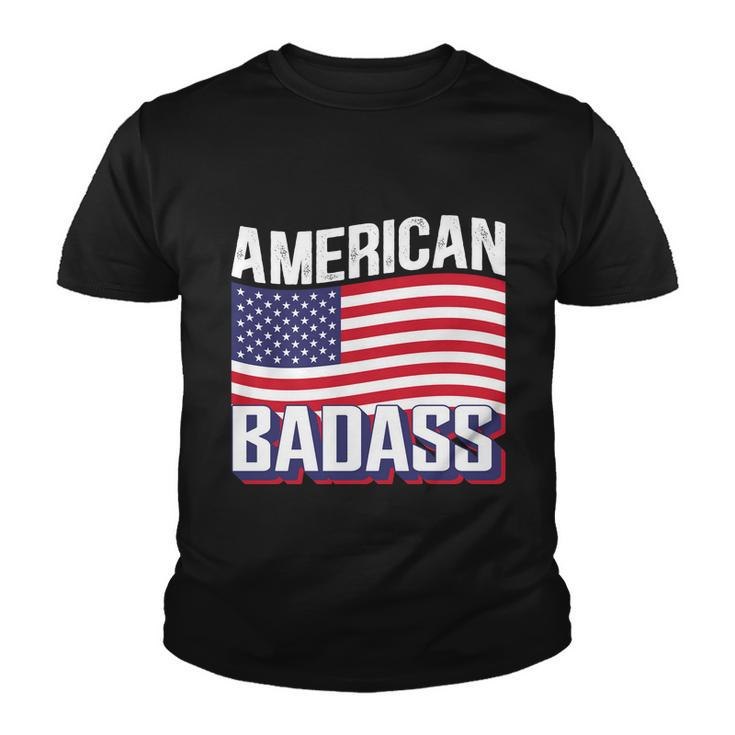 Badass Graphic 4Th Of July Plus Size Youth T-shirt