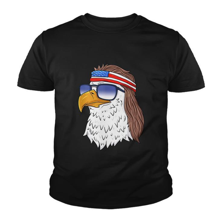 Bald Eagle Mullet 4Th Of July Funny V2 Youth T-shirt