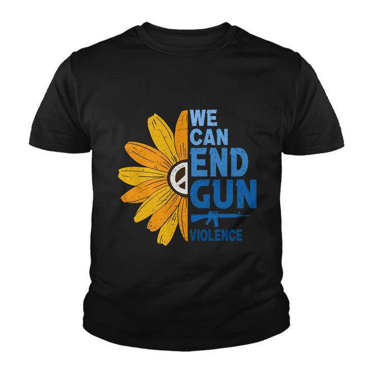 Ban Guns End Gun Violence V6 Youth T-shirt