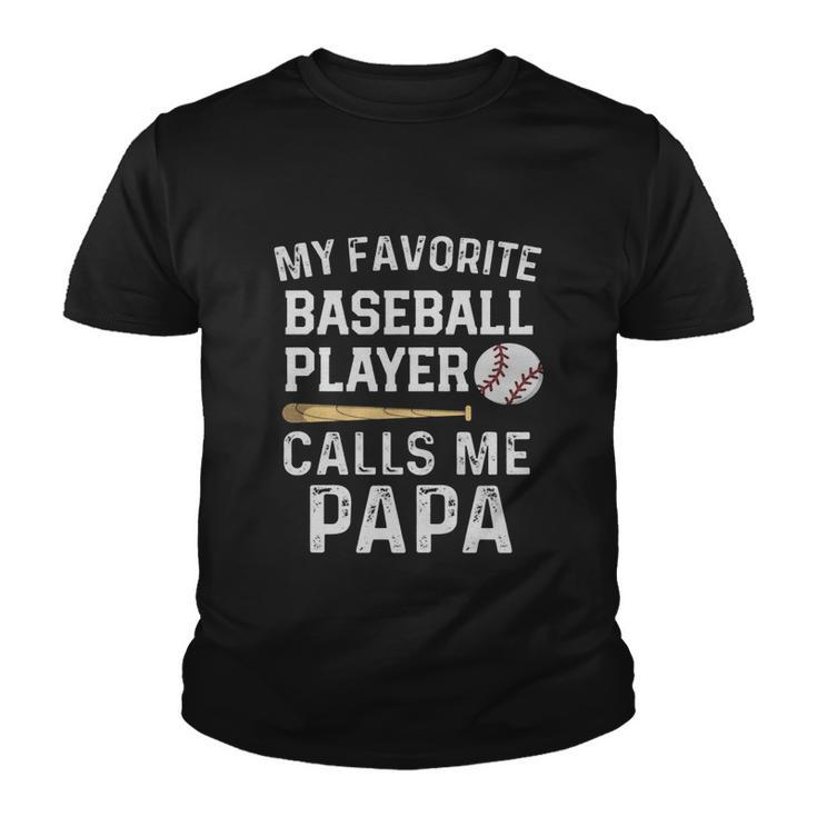 Baseball Papa V2 Youth T-shirt