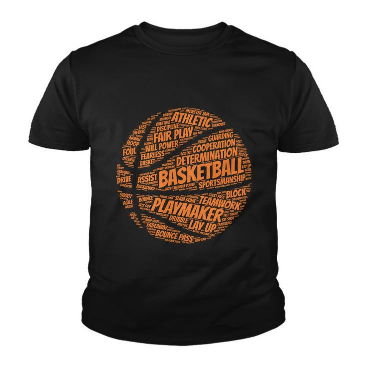 Basketball Gift For Boys Girls And V2 Youth T-shirt