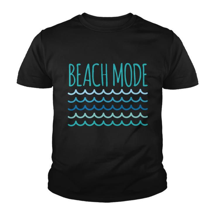 Beach Mode Ocean Wave Youth T-shirt