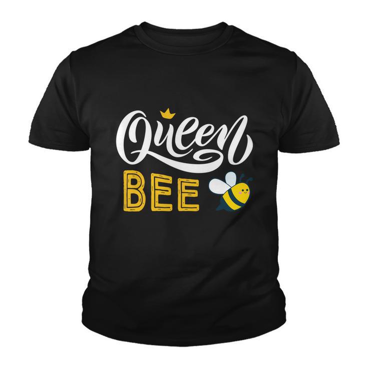 Beekeeper Queen Bee Cute Bees Honey Lover Queen Bee Gift Youth T-shirt