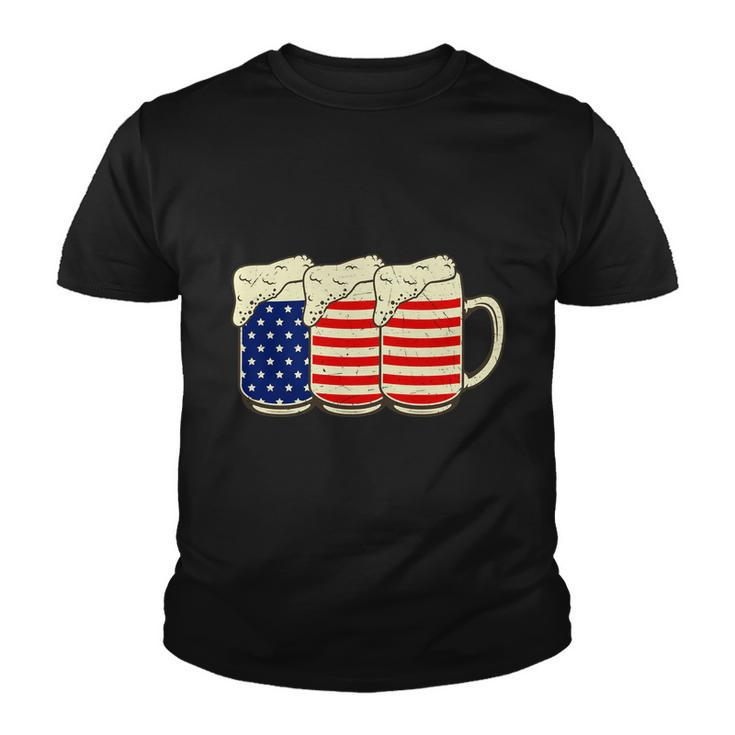 Beer American Graphic 4Th Of July Graphic Plus Size Shirt For Men Women Family Youth T-shirt