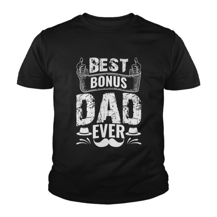 Best Bonus Dad Ever V2 Youth T-shirt