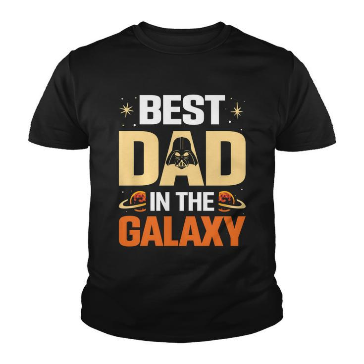 Best Dad In The Universe Fathers Day Spoof Tshirt Youth T-shirt