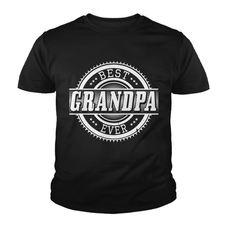 Best Grandpa Ever Tshirt Youth T-shirt