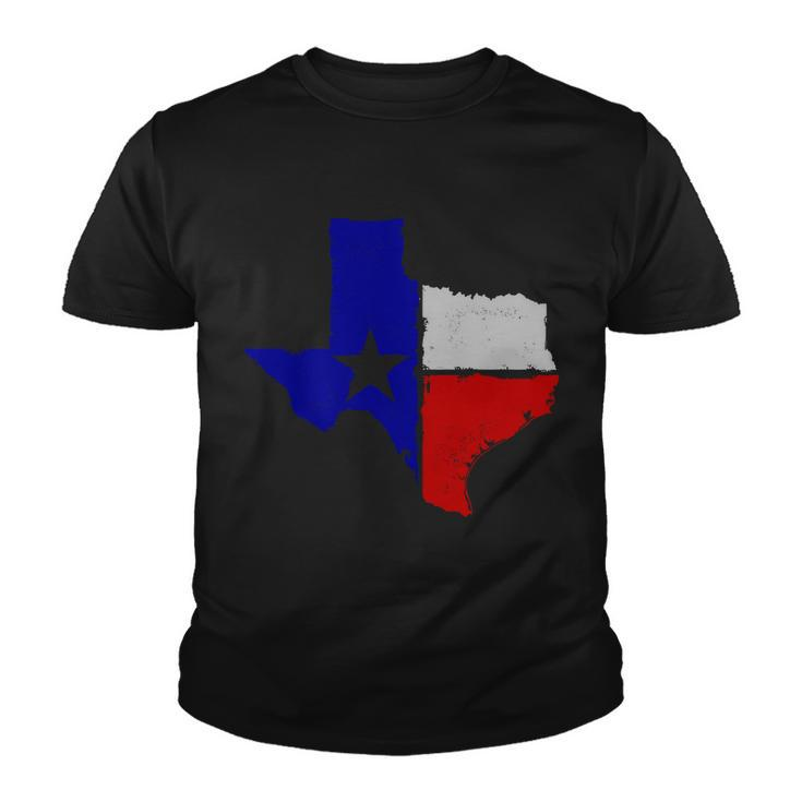 Big Texas Flag Vintage Tshirt Youth T-shirt