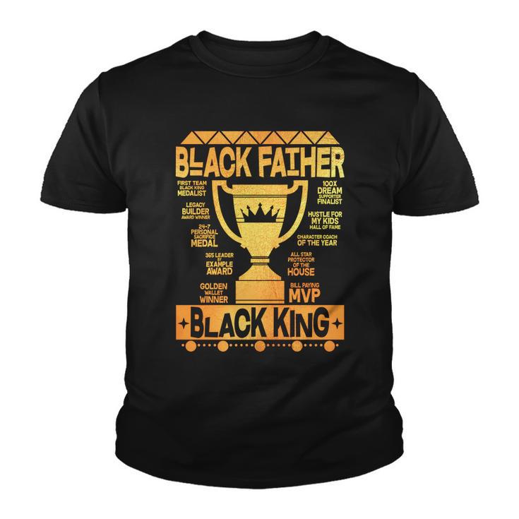 Black Father Black King V2 Youth T-shirt