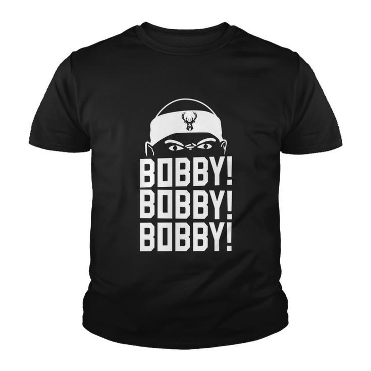 Bobby Bobby Bobby Milwaukee Basketball V3 Youth T-shirt