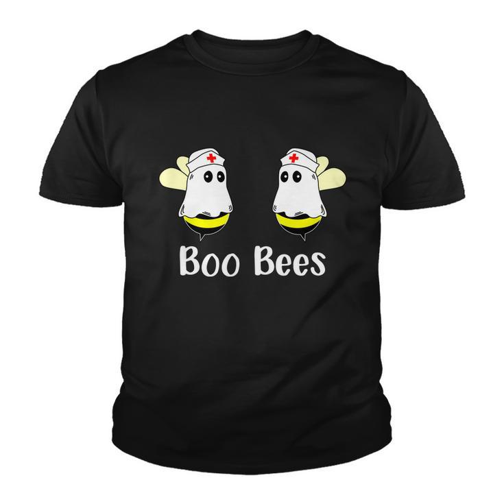 Boo Bees Funny Halloween Quote Youth T-shirt
