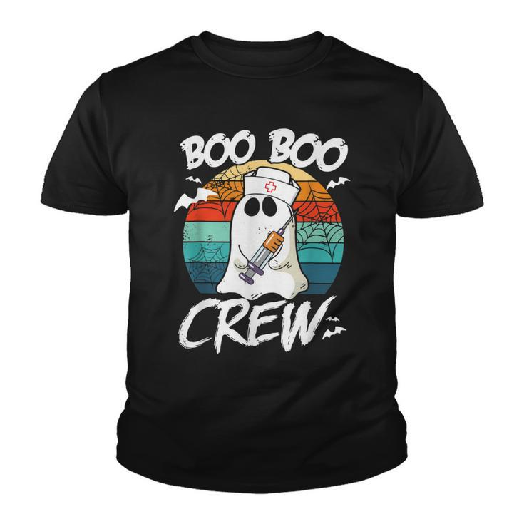 Boo Boo Crew Nurse  Funny Ghost Women Halloween Nurse  V2 Youth T-shirt