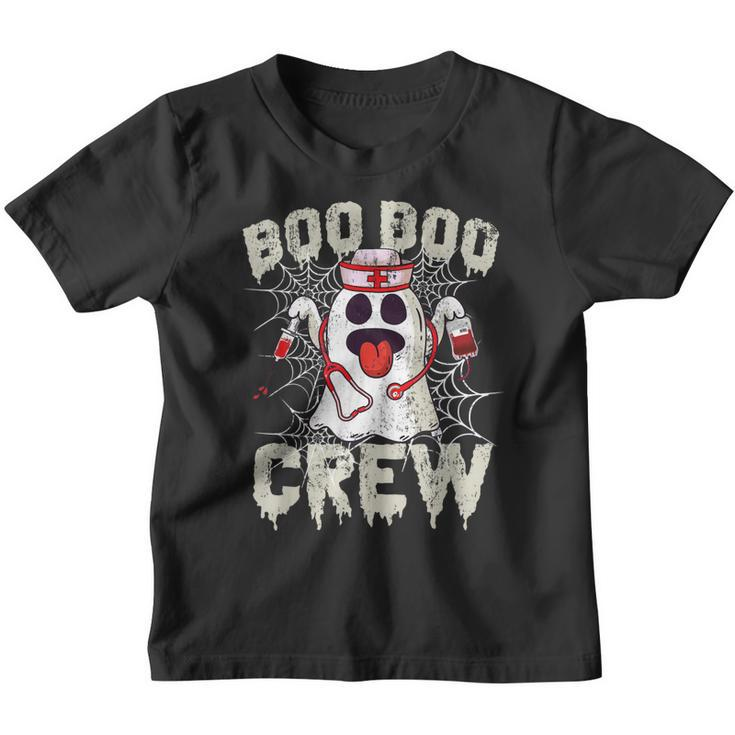 Boo Boo Crew Nurse  Funny Ghost Women Halloween Nurse  V3 Youth T-shirt