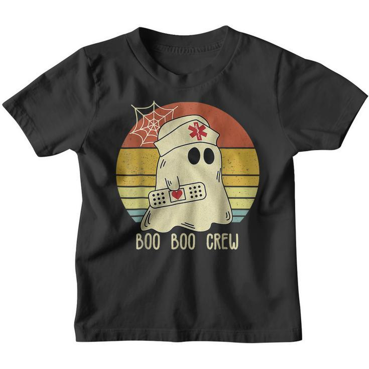 Boo Boo Crew Nurse  Funny Ghost Women Halloween Nurse  V4 Youth T-shirt