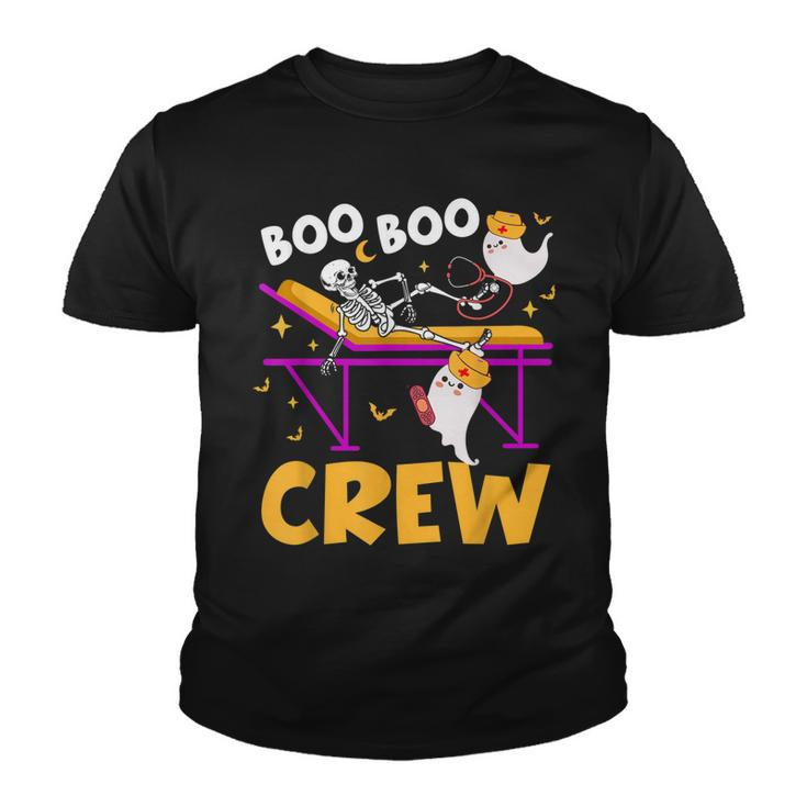Boo Boo Crew Nurse  Funny Ghost Women Halloween Nurse  Youth T-shirt