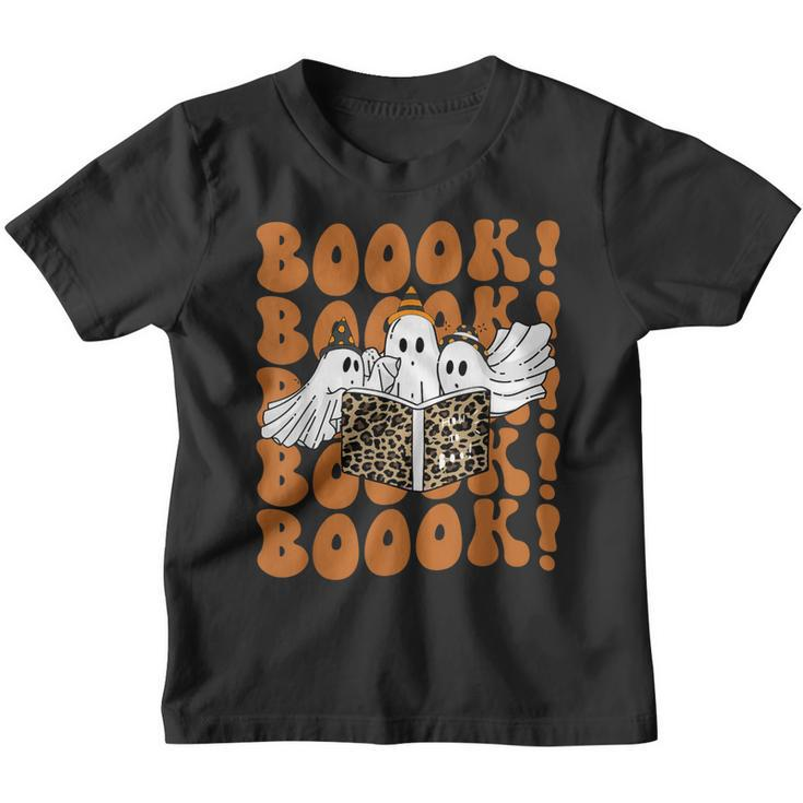 Booook Ghosts T  Boo Read Books Library Gift Funny  Youth T-shirt