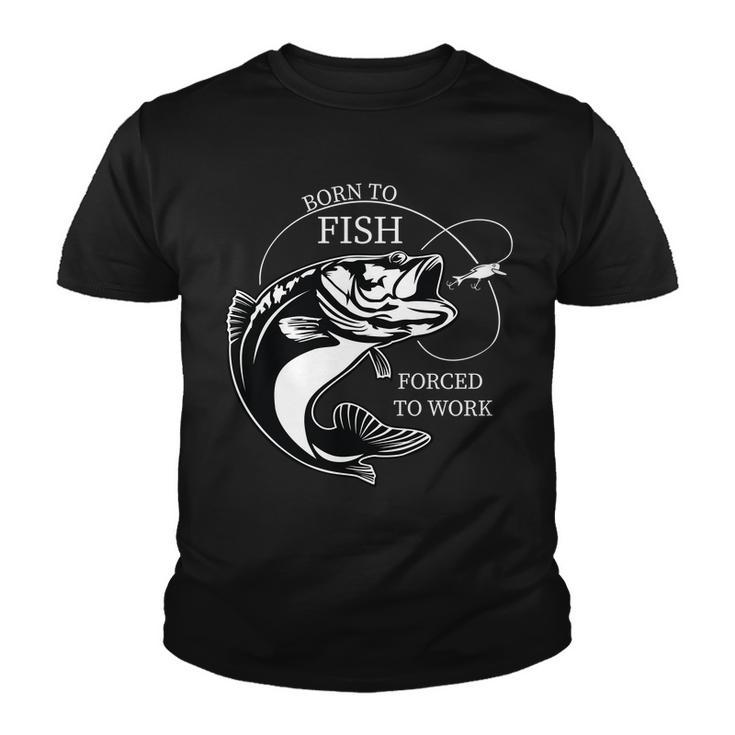 Born To Fish Youth T-shirt